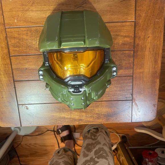 Halo Master Chief Helmet Mask Disguise Cosplay Halloween Costume Microsoft 2015 - Picture 5 of 5